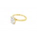 18ct Yellow Gold Lab Diamond Ring 18ct Yellow Gold Lab Diamond Ring
