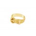 Pre-owned Antique 18ct Yellow Gold Buckle Ring