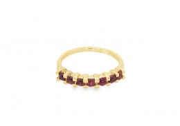 Pre-owned 9ct Gold & Pink Tourmaline Ring