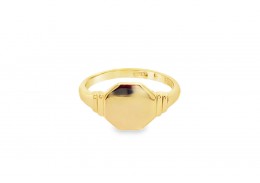Pre-owned 9ct Yellow Gold Signet Ring Pre-owned 9ct Yellow Gold Signet Ring