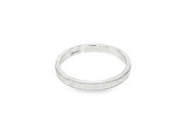 Pre-owned Platinum Wedding Ring