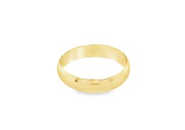 Pre-owned 9ct Yellow Gold Wedding Band