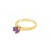 Pre-owned 9ct Gold Amethyst Ring