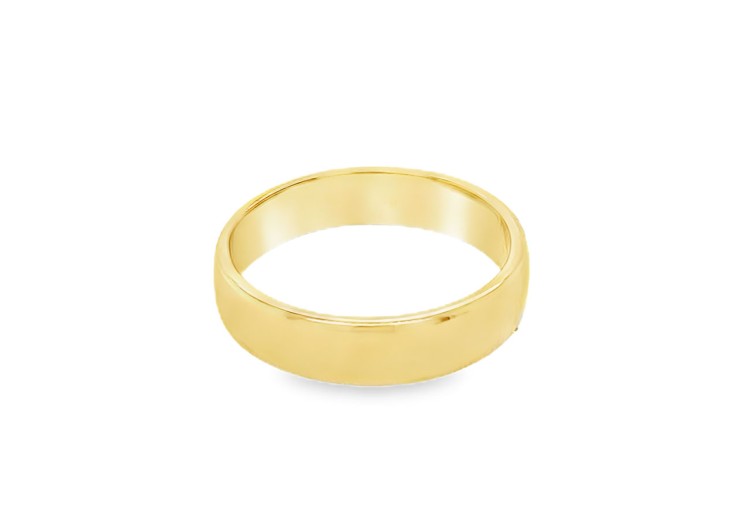 Pre-owned 9ct Yellow Gold Wedding Band