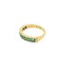Pre-owned Vintage 9ct Yellow Gold & Emerald Ring
