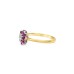 Pre-owned 18ct Yellow Gold Ruby & Diamond Floral Ring Pre-owned 18ct Yellow Gold Ruby & Diamond Floral Ring