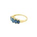 Pre-owned 9ct Yellow Gold & Opal Triplet Ring