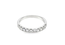 Pre-owned 9ct White Gold Diamond Eternity Ring Pre-owned 9ct White Gold Diamond Eternity Ring