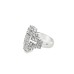 Pre-owned 9ct White Gold & Diamond Dress Ring