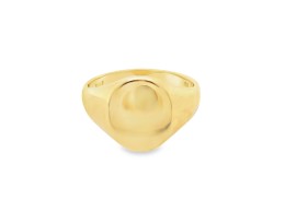 Pre-owned 9ct Yellow Gold Signet Ring Pre-owned 9ct Yellow Gold Signet Ring