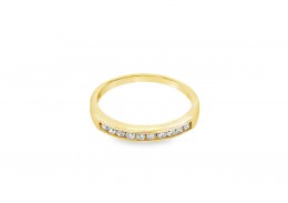 Pre-owned 9ct Gold Diamond Eternity Ring