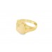Pre-owned 9ct Yellow Gold Signet Ring
