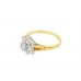Pre-owned 18ct Yellow Gold Diamond Cluster