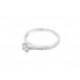 Pre-owned 9ct White Gold Diamond Ring