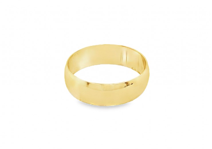 Pre-owned 9ct Gold Plain Band