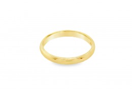 Pre-owned 9ct Gold Plain Band
