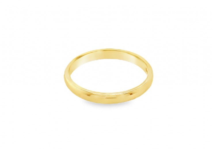 Pre-owned 9ct Gold Plain Band