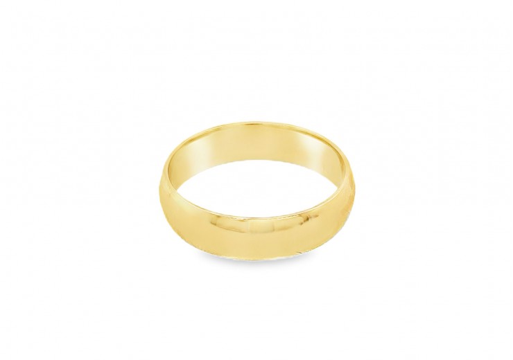 Pre-owned 9ct Gold Plain Band