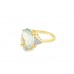 Pre-owned 9ct Gold Green Quartz Ring