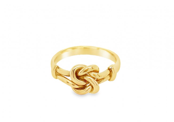 Pre-owned 18ct Gold Knot Ring