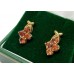 Pre-owned 9ct Yellow Gold Gem Set Stud Earrings
